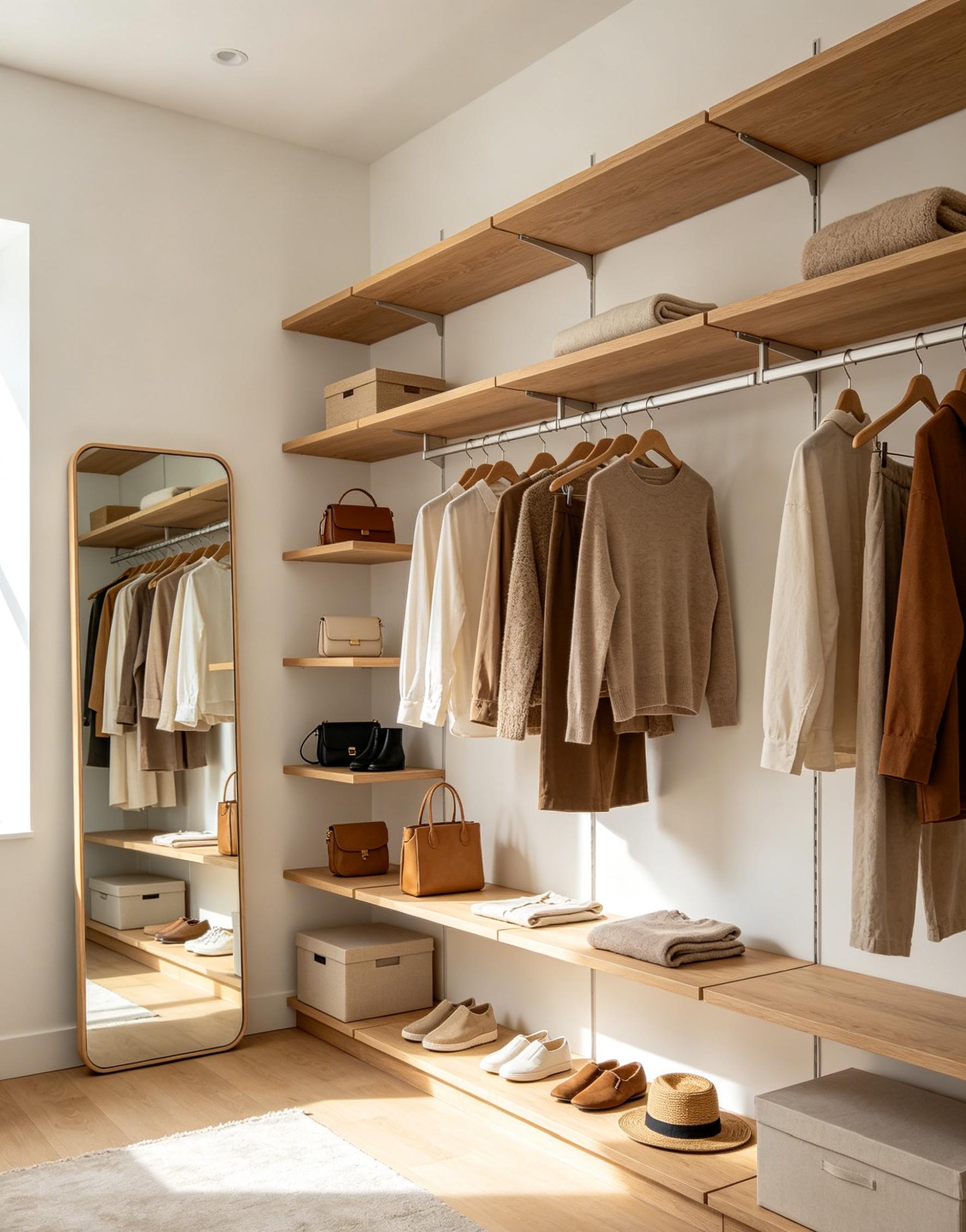 Open‑Concept Wardrobe