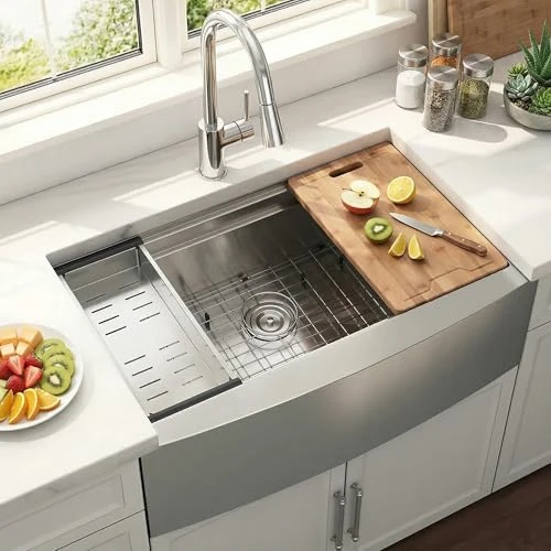 Kitchen sinks and accessories supply for builders
