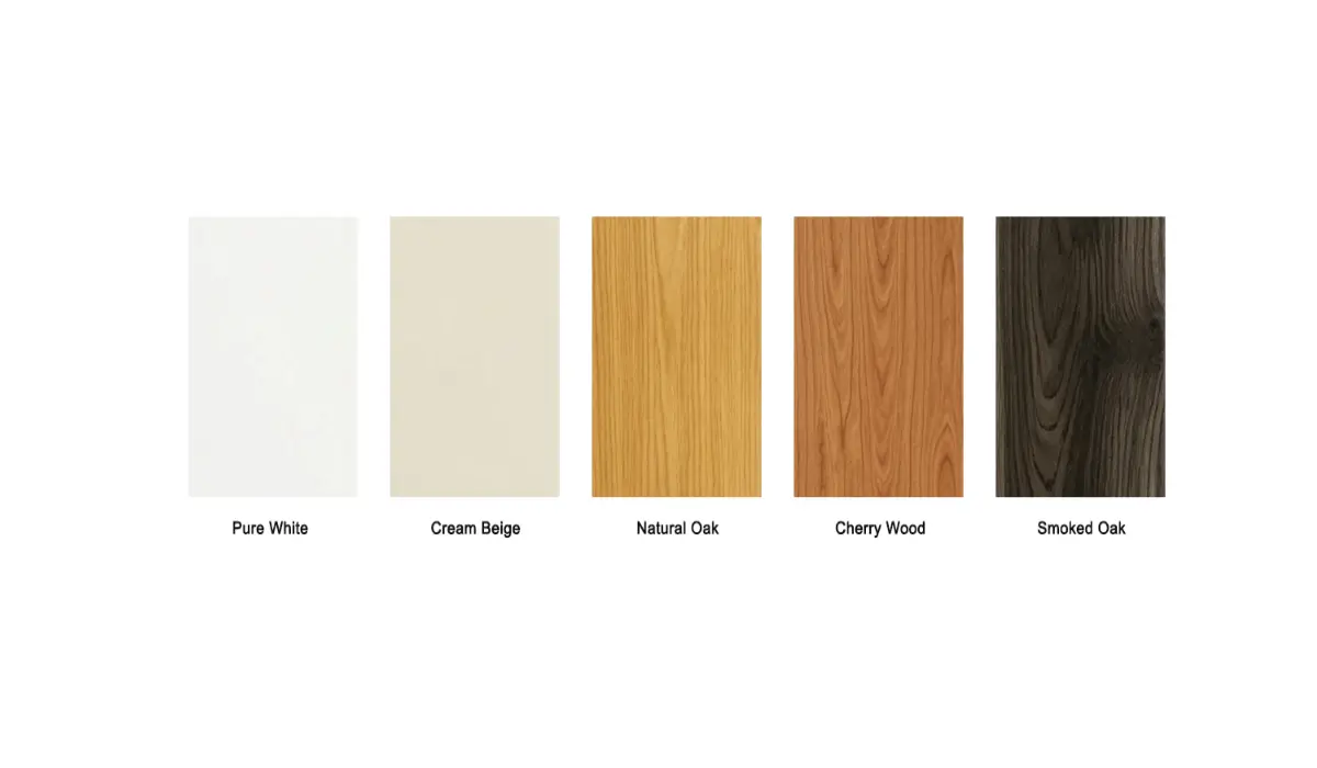 Melamine Door Panel Colors