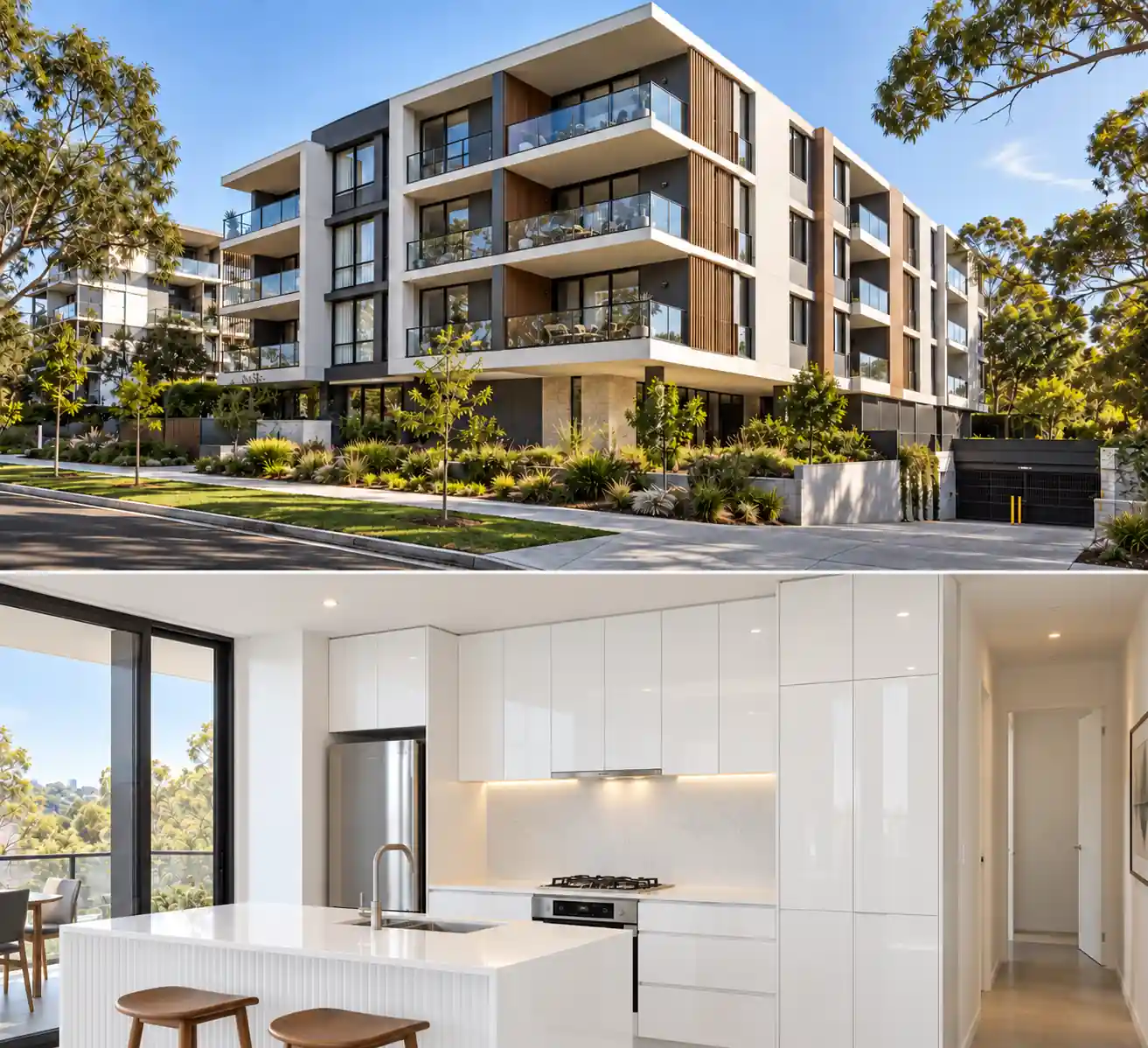 Brisbane QLD apartment cabinetry project