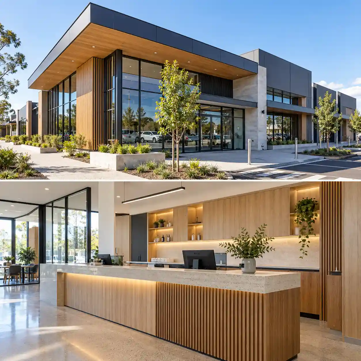 Gold Coast QLD commercial cabinetry fit out project