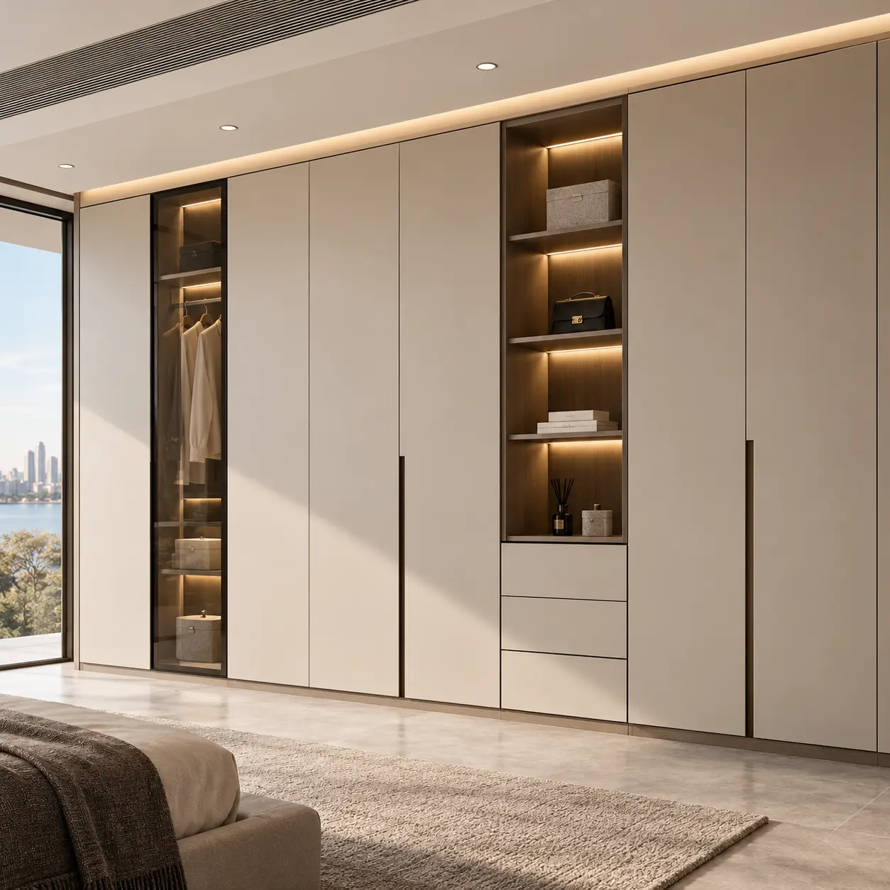 Built in wardrobes and storage cabinetry for residential projects