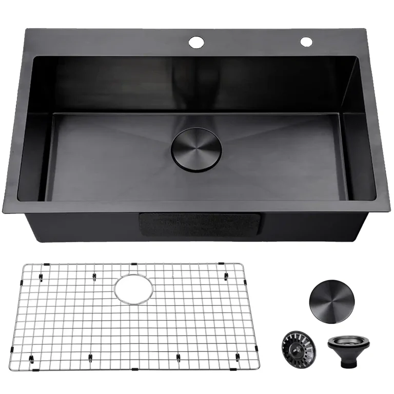 VCCUCINE 30 x 18 英寸 炮铜黑不锈钢嵌入式水槽（批发）